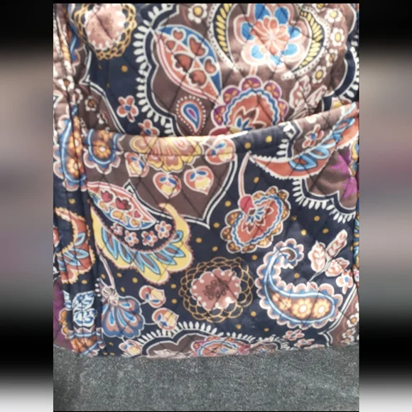 Vera Bradley Paisley Tote - Picture 2 of 10